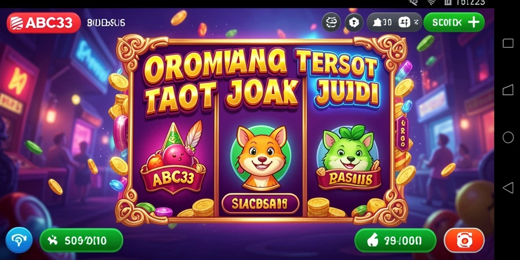 Tangkapan layar menunjukkan gameplay menarik dari game slot ABC33.