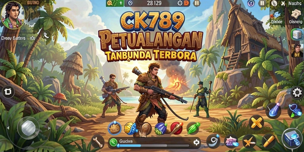 Gameplay CK789 di dunia terbuka yang menakjubkan.