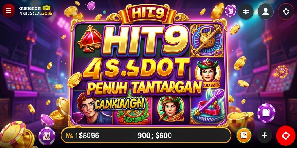 Tangkapan layar gameplay <strong>HIT9</strong> yang menunjukkan pengalaman bermain Slot yang mendebarkan.