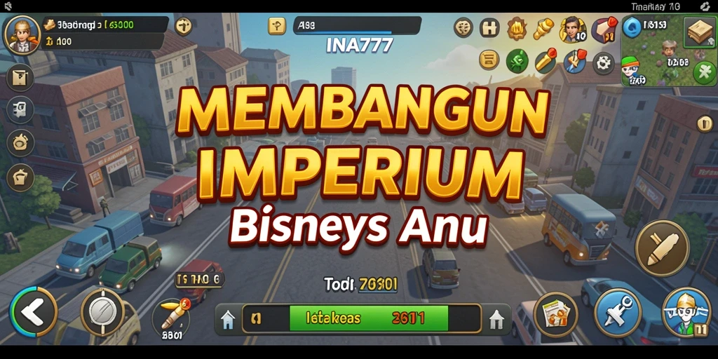 Screenshot gameplay Tycoon yang menunjukkan pengelolaan bisnis yang strategis.