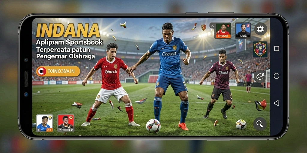 Tampilan gameplay INDAAA yang menarik dalam taruhan Sportsbook.