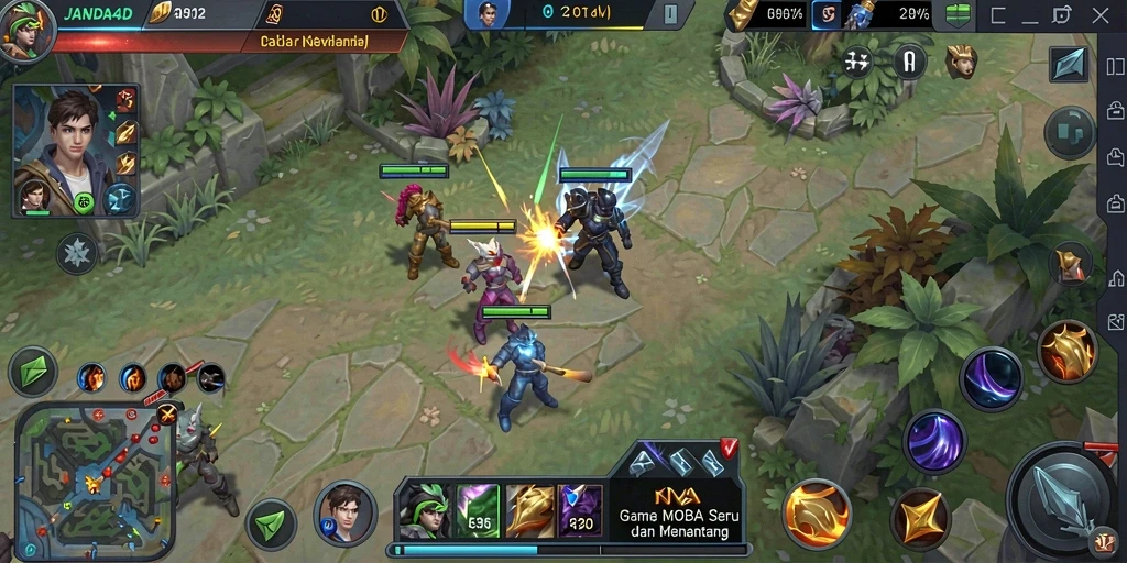 Tampilan gameplay JANDA4D yang seru dan menegangkan.