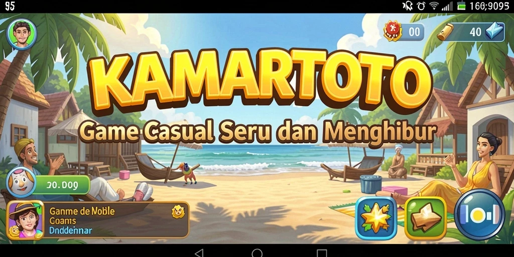 Screenshot gameplay KAMARTOTO yang seru dan mengasyikkan.