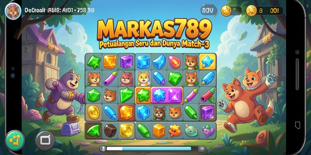 Tampilan menarik dari gameplay <strong>MARKAS789</strong> yang penuh warna.