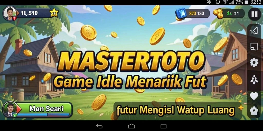 Gambar menunjukkan gameplay menarik dari MASTERTOTO dengan elemen Idle.
