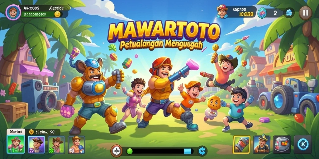 Screenshot gameplay MAWARTOTO yang penuh aksi dan tantangan.