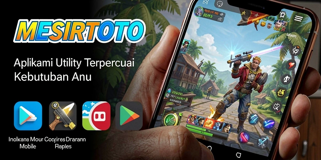 Tampilan interface aplikasi MESIRTOTO yang modern dan fungsional untuk pengguna.