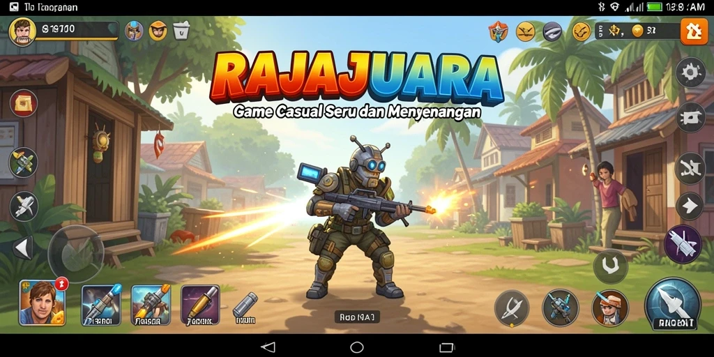 Tangkapan layar gameplay RAJAJUARA menampilkan pengalaman bermain yang menyenangkan.