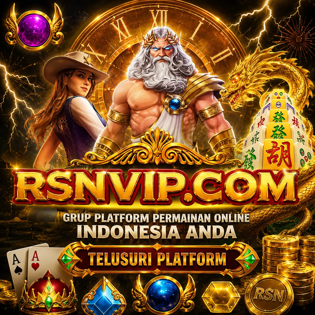 RSNVIP - Game Idle Seru untuk Semua