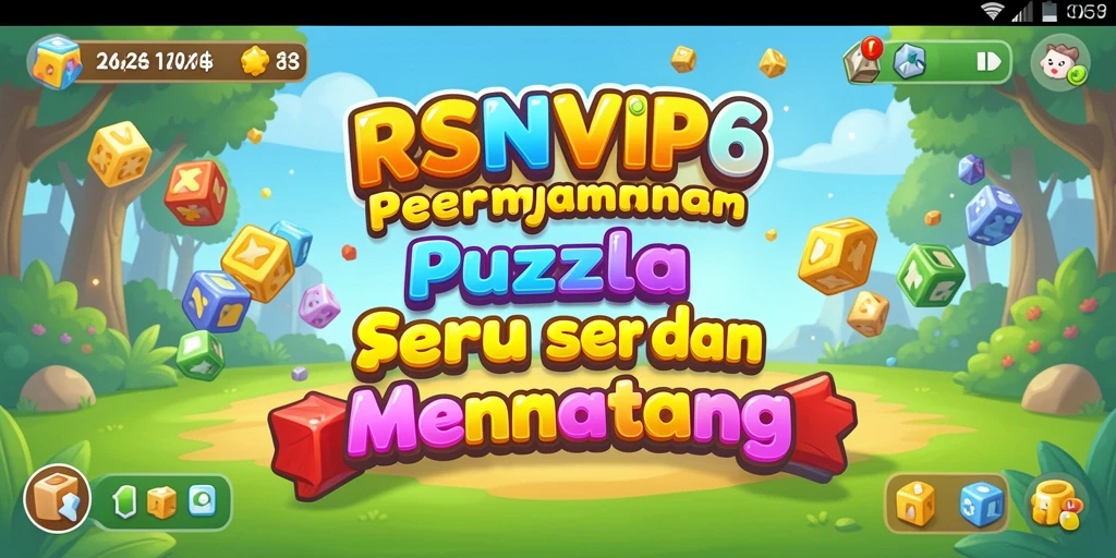 Screenshot gameplay RSNVIP6 menunjukkan tantangan puzzle yang menarik.